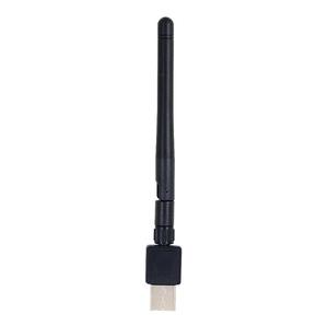 2023 en iyi fiyat Mini USB kablosuz adaptör 300Mbps WIFI alıcısı kablosuz 802.IIN anten ile USB 2.0 ağ kartı WiFi alıcısı - Product Image 4