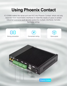 <strong>Embedded</strong> RK3568 Quad Core Edge IoT Control <strong>GPIO</strong> Expandable RS485 RS232 4G LTE 2 Lan Android Ubuntu Linux RK3568 Arm <strong>Computer</strong> - Product Image 3
