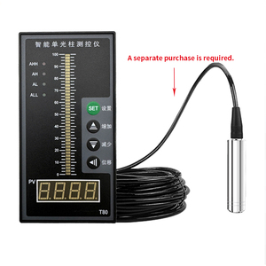 4-20ma <strong>Level</strong> Meter 80*160mm <strong>Automatic</strong> Water Pump Controller Liquid Water Tank <strong>Level</strong> Indicator Controller with 4 Relays - Product Image 3