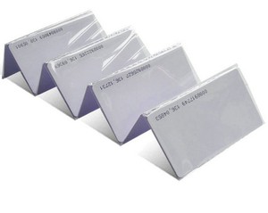ID TK4100 EM4100 ชิปคีย์การ์ดเปล่าสีขาว - Product Image 1