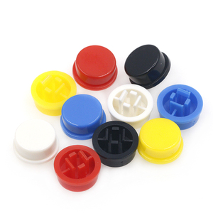 25 pz interruttore a pulsante tattile momentaneo pulsante Micro interruttore 12*12*7.3MM + 25 pz tappo tattile (5 colori) per interruttore Arduino - Product Image 4