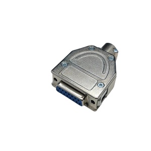 用于网络DB25铁锌合金的D-SUB新型DB15弹簧式金属外壳连接器公母