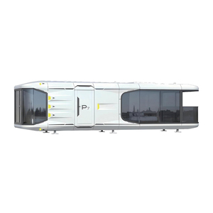 Local Intelligent Language Modern Luxury Prefabricated Solar Space Capsule Waterproof Container <strong>House</strong> with Intelligent System for <strong>Fashionable</strong> Camping - Product Image 1