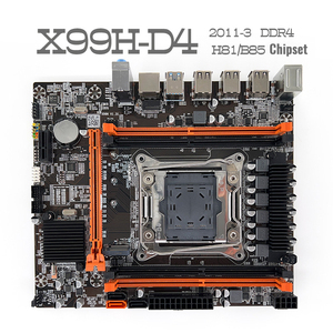 X99H DDR4 masaüstü bilgisayar anakartı H81 B85 yonga seti Lga2011 E5 2670 V3 CPU USB3.0 SATA3.0 anne kurulu oyun PC için Combo - Product Image 3