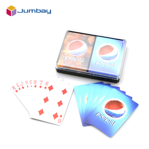 บัตรเล่นโป๊กเกอร์ผู้ใหญ่ส่วนบุคคล,การ์ดเล่นเป๊ปซี่โฆษณาส่งเสริมการขายสองชั้นชั่วโมงแห่งความสุข - Product Image 4