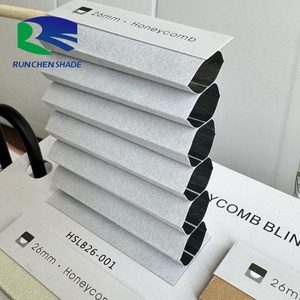 Mükemmel uyum elektrikli hücresel tonları bahar petek tonları kapılar için sürgülü pencereler dikey desen dahili pencere tonları - Product Image 5