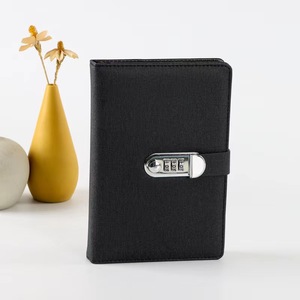 Cuaderno con candado de combinación personalizado para oficina de negocios impreso A5/A6, diario, Bloc de notas de hojas sueltas para niños y niñas, uso personal de negocios - Product Image 3