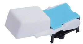 2P2T Mini elektronik telefon kanca anahtarı 2 pozisyon plastik Mini trafo Push Button anahtarları 1NO1NC kombinasyonu Max 1A - Product Image 4