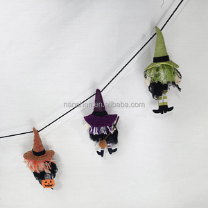 Búp bê không mặt vườn lùn Yêu Tinh biểu ngữ trang trí nhà Halloween trang trí Halloween Phù Thủy búp bê biểu ngữ trang trí - Product Image 3