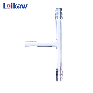 Loikaw定制化学玻璃连接管实验室T型连接管管道化工设备教学 - Product Image 4