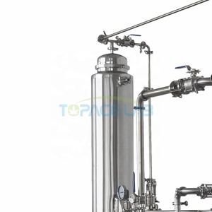 Topacelab ใหม่ 100L/200L/500L/1000L/h เอทานอลตัวทําละลายเครื่องกู้คืนโปป์ตกฟิล์ม Evaporator พร้อมปั๊ม Core ส่วนประกอบ - Product Image 2