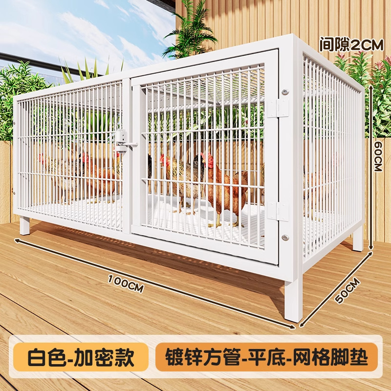 100 white-galvanized carbon steel-reinforced to prevent theft