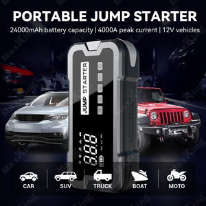 4 in 1 sıcak satış pil Booster yeni araba kamyon atlama marş 4000A tepe lityum-iyon pil ile USB-C evrensel 12V arabalar için