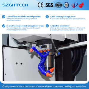 Fresado de 3 ejes con control Precio de venta directa de fábrica máquina CNC de metal - Product Image 4