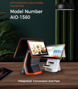 Cashier Machine Terminal Touch Screen POS <strong>System</strong> for Restaurant Supermarket Cashier <strong>Computer</strong> - Product Image 5