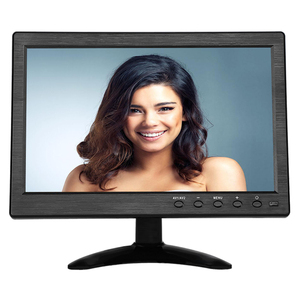 Pantalla ancha de 10,1 pulgadas, 1280x800, pantalla TFT LCD, Monitor de cámara de seguridad CCTV de escritorio Industrial con altavoz USB VGA BNC AV de pulgadas - Product Image 1
