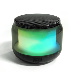 חם מכירה bluetooth נייד רמקולים מיני וופר אלחוטי מיני בר עם rgb הוביל אור aux usb כרטיס <span class=keywords><strong>mp3</strong></span> אודיו סטריאו