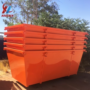 Özelleştirilmiş endüstriyel çelik atlama kutusu geri dönüşüm atık çöp tenekesi - Product Image 5