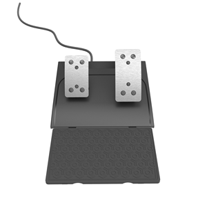 XBOX için PS4 için yarış oyunları için direksiyon Nintendo anahtarı oyun yarış direksiyon çift pedallar üç pedallar ile - Product Image 4