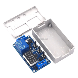 YXT Display digitale LED tempo ritardo modulo relè scheda DC 12V controllo programmabile Timer interruttore triger modulo ciclo con custodia - Product Image 5