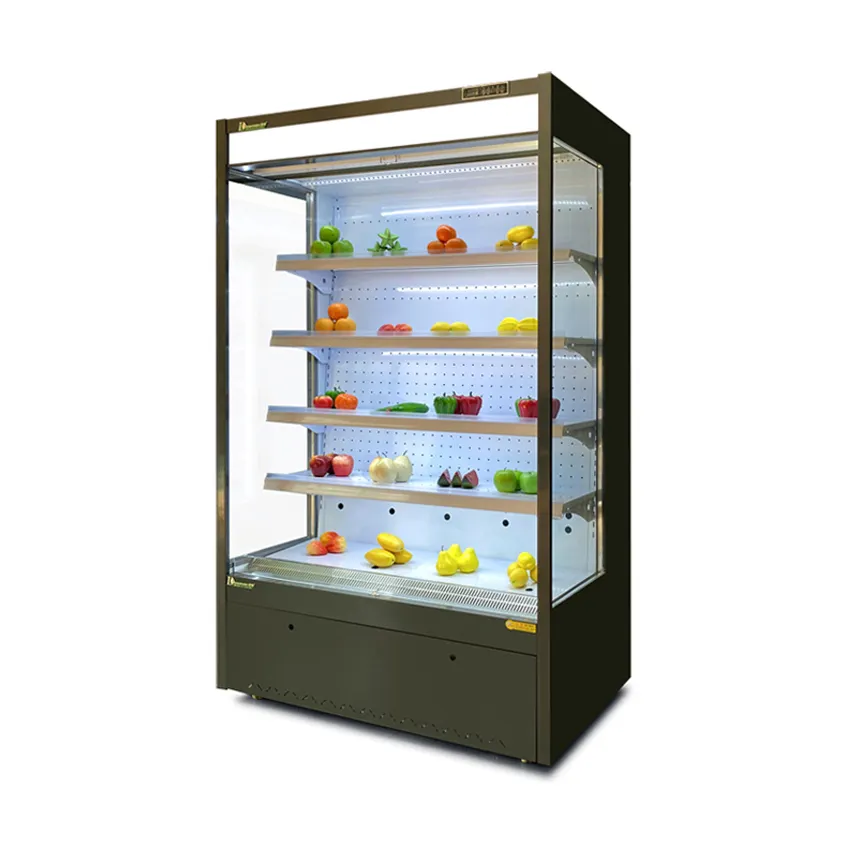 Thương mại Cooler Máy làm lạnh Tủ lạnh mini multideck mở máy làm lạnh uống Showcase tủ lạnh