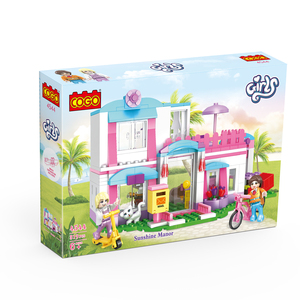 COGO 319 PCS Enlightened Assemble Bricks Girls Assembled Model Compatible with <strong>All</strong> Building Blocks <strong>Toys</strong> - Product Image 6