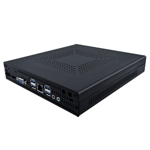 Hot Selling 4G RAM Industrial Aluminum Fanless Mini PC Win 10 Operating <strong>System</strong> 6 USB Embedded <strong>Computer</strong> with Industrial Chassis