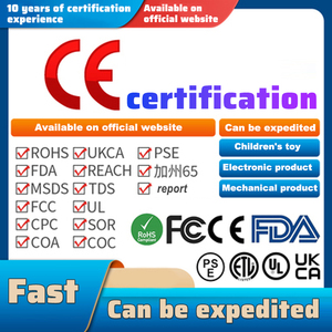 การประมวลผลการรับรอง EU CE เครื่องจักร FCC FDA Amazon CPC PSE ถึง ROHS UKCA MSDS - Product Image 1