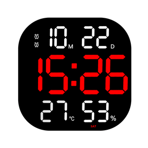 11&quot; LED Wall <strong>Clock</strong> LED <strong>Digital</strong> <strong>Clock</strong> with <strong>Countdown</strong> Function for Home Decor - Product Image 5