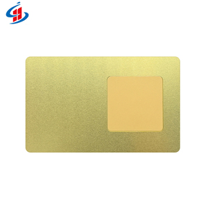 Factory Priced Black &amp; Gold Metal Business Cards NFC &amp; RFID Compatible Mini Tag with Embedded QR <strong>Code</strong> for Access Control - Product Image 4