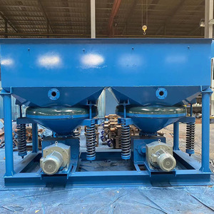 Zinnerz-Jigging-Trenn maschine mit hoher Rückgewinnung für die Goldmine in Südafrika mit Kern motor und Getriebe komponenten