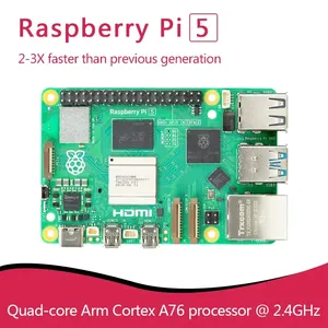 Offizielle Original Raspberry Pi 5 Cortex-A76 Linux 2GB 4GB 8GB Arm Board Python Program lama PCIe Gigabit Ethernet USB 3.0 Benutzer definiert - Product Image 3