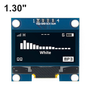 1,3-Zoll-OLED-Anzeigemodul Weiß Blau Farb antriebs chip SH1106 128 X64 OLED LCD LED IIC I2C-Modul Kommunizieren Sie für Ard