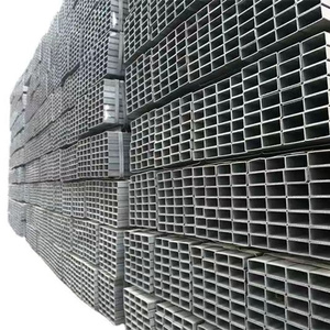 镀锌方钢管价格冷轧Ms镀锌炭黑矩形空心金属钢管 - Product Image 4