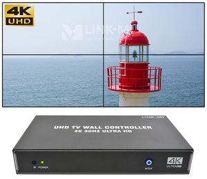 Controlador de pared de VIDEO 4K HDMI con salida de audio para pantalla de empalme Ultra HD - Product Image 1