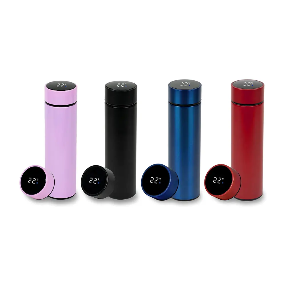 Nuovo Design Smart Thermos Vacuum Thermos Flask Tumble con Display della temperatura dello schermo a LED mostra su 304 in acciaio inossidabile CLASSIC