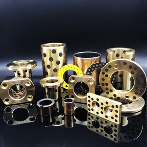 JDB Brida Cojinete deslizante lineal Oilite Grafito Bronce Buje con brida Bujes con brida Producto - Product Image 5