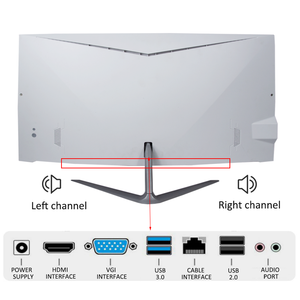 Pantalla blanca de escritorio de 22 pulgadas, todo en uno, conjunto de ordenador X86, funda de PC de placa base, 1920x1080 - Product Image 5