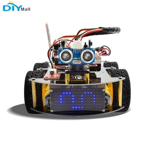 DIYmall 4WD синий зуб линии отслеживания препятствий умный автомобиль многоцелевой робот Комплект Игрушка для Arduino