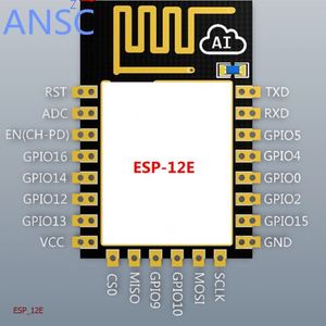 ESP8266 seriale modulo wireless WIFI mini formato di Tipo Industriale a bassa potenza consumptionESP-12E