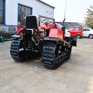 Çeltik alan traktör paletli 50HP/60HP/80HP/100HP çok fonksiyonlu dizel paletli traktör fabrikası - Product Image 4