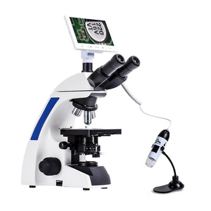 Microscopio de alta precisión Microscopio digital Equipo de laboratorio con monitor - Product Image 6