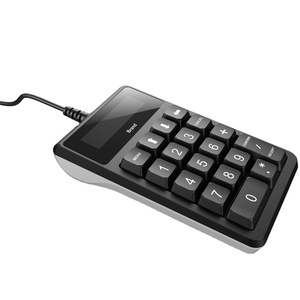 LIF MH20 teclado numérico sensação mecânica número Pad teclado 20 teclas para sistema Pos