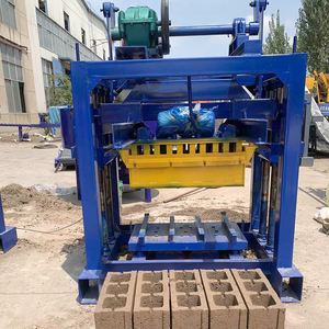 Carrello gratuito macchina per la produzione di mattoni in cemento semiautomatica ad incastro macchina per la produzione di blocchi di mattoni in calcestruzzo macchinari per la produzione di mattoni piccoli - Product Image 1