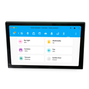 Pannello Touch Smart per il controllo della casa con POE, supporto a filo Inwall