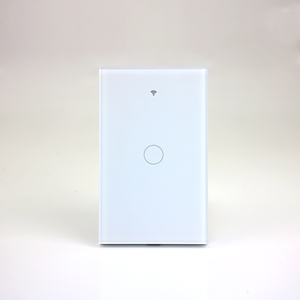 USA Smart Home <strong>Automation</strong> 1/2/3 Gang US Smart Wall <strong>Switch</strong> <strong>WIFI</strong> Crystal Glass Wireless Light <strong>Switch</strong> Tuya App <strong>WIFI</strong> Remote <strong>Switch</strong> - Product Image 1