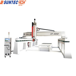 定制重型铸铁结构 ”(product structure) 表格与t型槽 5 轴数控路由器玻璃纤维 3d模具制造ST3560 龙门移动 - Product Image 3