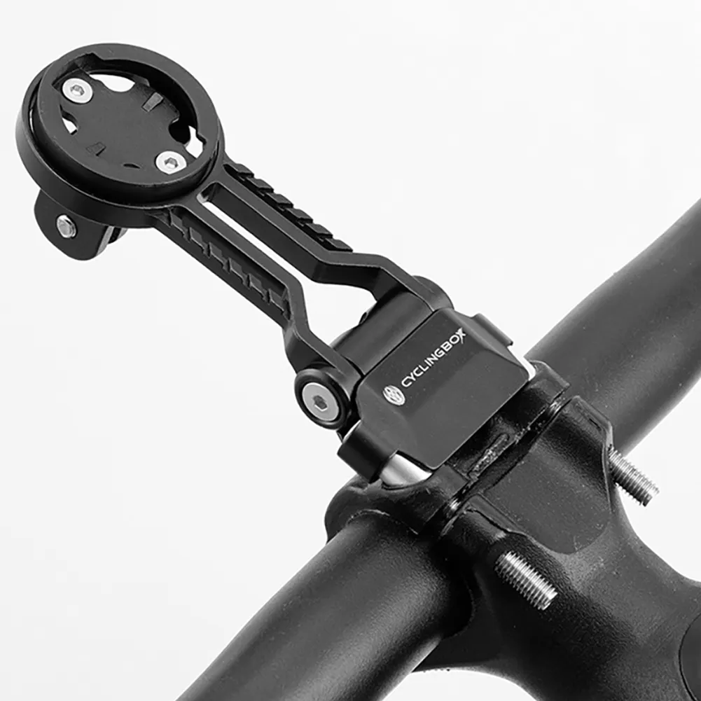 Fietssteel Verlengde Beugel Fiets Gps Stopwatch Mount Computerhouder Lamp Ondersteuning Rack Aluminium Legering Standaard Voor Garmin Bryton