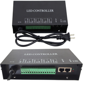 Hot H802RA 4 porte 4096 Pixel LED dimmer Artnet SPI Pixel Controller WS2801 WS2811 DMX Artnet Controller per luci stringa - Product Image 1