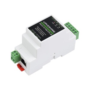 Industrieller serieller Server, RS232 zu RJ45 Ethernet, TCP/IP zu Seriell, Rail-Mount-Unterstützung, mit POE-Funktion (optional) - Product Image 1